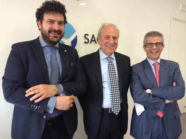 sx Baldassari (pres. Piepoli), Bonura e Mancini (pres. e ad SAC)